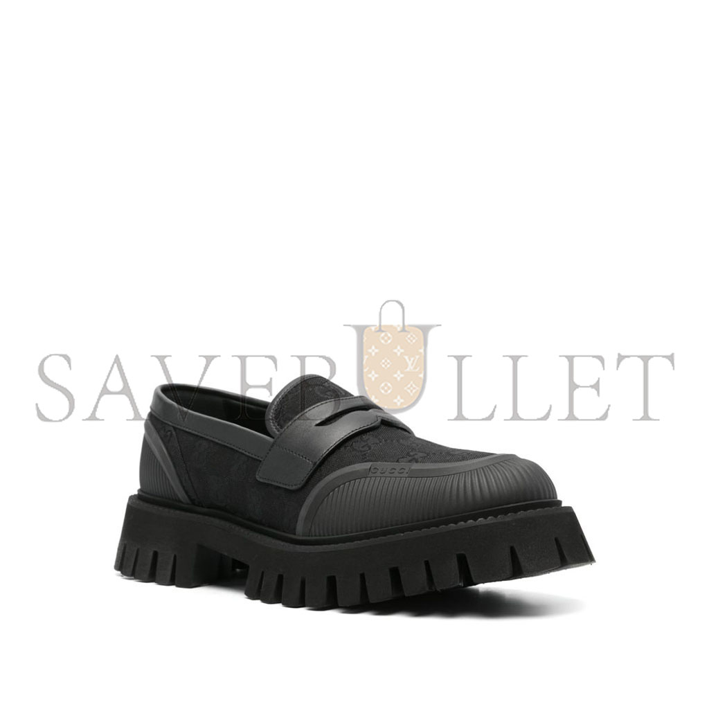 g*u*i gg S*p*e canvas loafers 739776